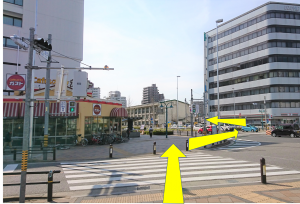 名鉄瀬戸線大曽根駅から丹蔵整体へのアクセス